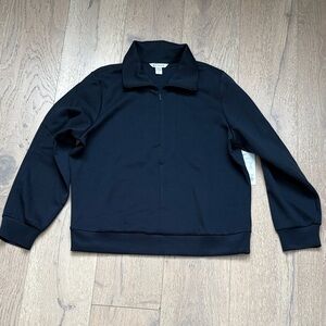 Athleta  Zip-Up Collar lightweight sweatshirt